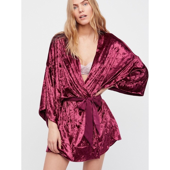 Free People Other - NWOT FP Sangria Robe